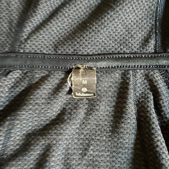 Lululemon Men's Navy Tech Hoodie Full Zip Athletic Gym Workout 🏃‍♂️ - Picture 5 of 5